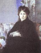 Berthe Morisot Portrait of Edma Pontillon nee Morisot oil painting reproduction